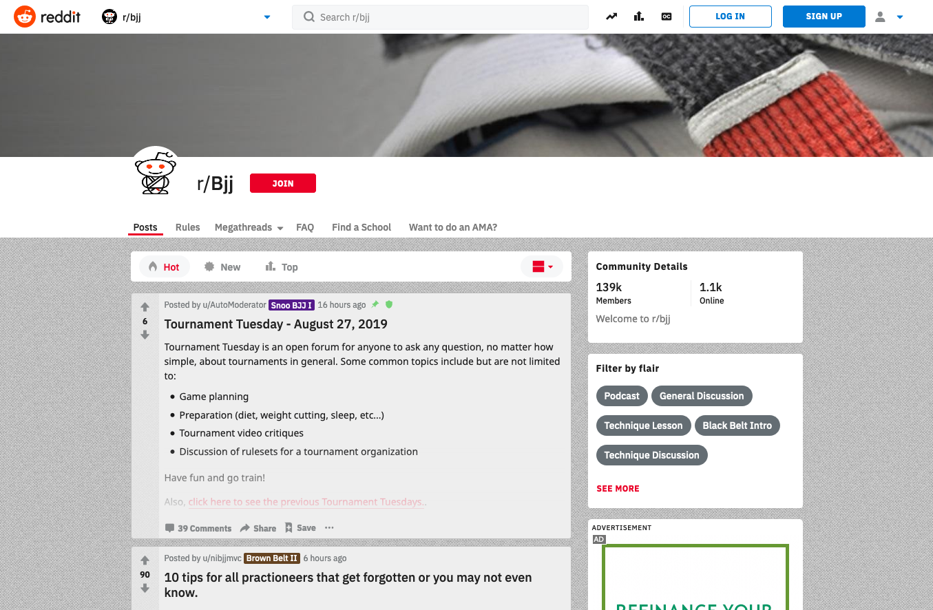 How to Use Reddit's BJJ Community to Get Better Faster in Brazilian Jiu  Jitsu - BJJBudddy